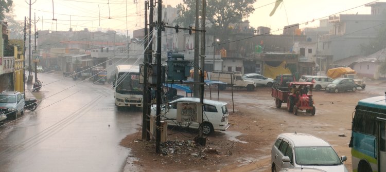 मानसून अभी आया भी नहीं और जिले में 1 जून से अब तक 217.9 मिमी वर्षा हो गया दर्ज