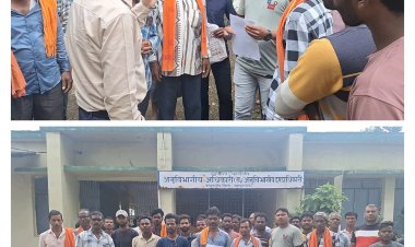 जोराडोल गांव में पीएम आवास की मजदूरी राशि के गबन का मामला पीडि़त ग्रामीणों ने पत्थलगांव एसडीएम को सौंपा ज्ञापन