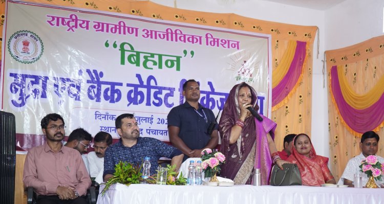 स्व.सहायता समूहों की महिलाएं ग्रामीण अर्थव्यवस्था को दे रही मजबूत आधार - कौशल्या साय