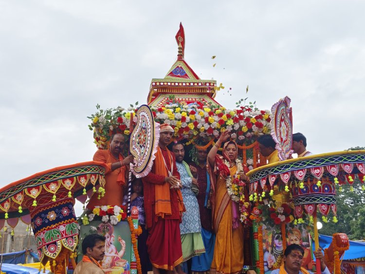 श्री जगन्नाथ महाप्रभु की विशाल बाहुड़ा रथ यात्रा दोकड़ा में संपन्न, श्रद्धा और भक्ति में झूमे श्रद्धालु
