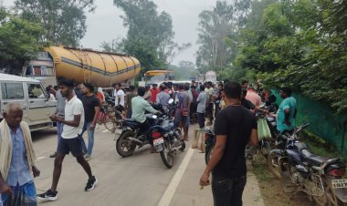 सडक़ हादसे में जीजा-साले की दर्दनाक मौत तेज़ रफ्तार कैप्सूल ट्रक ने उनकी बाइक को रौंदा, मौके पर हुई दोनो की मौत