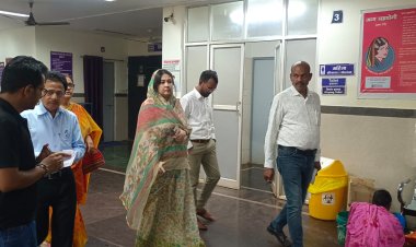 प्रियंवदा सिंह जूदेव ने जशपुर के राजा देवशरण सिंह देव जिला चिकित्सालय का किया निरीक्षण