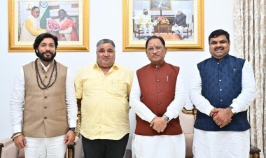 मुख्यमंत्री विष्णुदेव साय ने नए मंत्रियों को दी बधाई