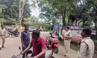 बिना हेलमेट और सीट बेल्ट जिला कार्यालय आने वाले अधिकारी-कर्मचारी लौटाए गए बैरंग वापस, सीटबेल्ट एवं हेलमेट पहनने को लेकर जशपुर जिला प्रशासन हुआ सख्त