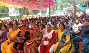 शासन के दबाव के बीच 30वें दिन भी जारी रहा एनएचएम कर्मचारी संघ की हड़ताल,