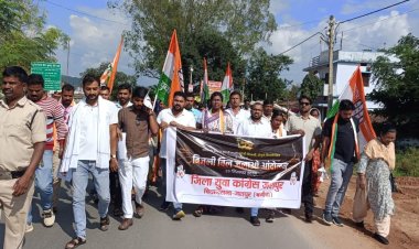 बिजली दरों में वृद्धि के विरोध में युवा कांग्रेस का प्रदर्शन, ज्ञापन सौंपा