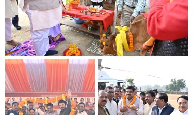 जशपुर के कंडोरा में आयोजित गोकुलाष्टमी पूजा महोत्सव 2025 में बतौर मुख्य अतिथि शामिल हुए मंत्री गजेन्द्र यादव  यादव समाज से अपील करते हए कहा कि समाज को आगे बढ़ाने शासकीय योजनाओं के प्रति रहे जागरूक