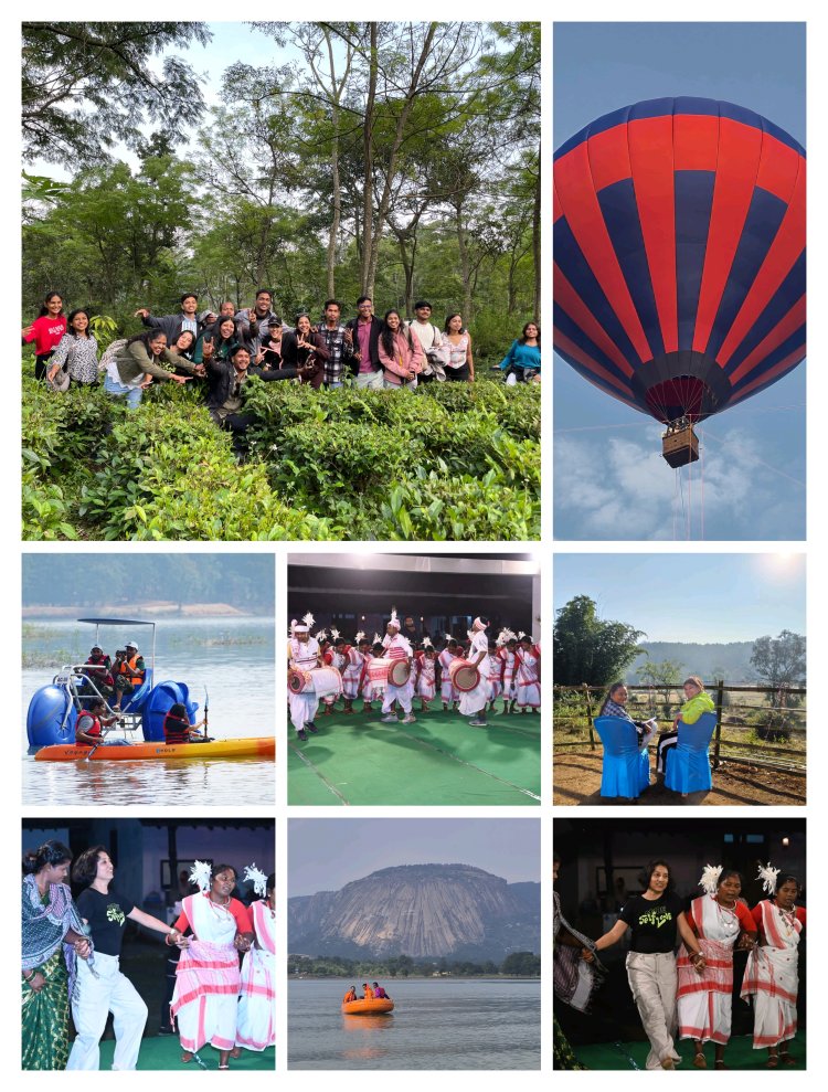 जशपुर में प्रकृति की गोद में सुंदर वादियों और एडवेंचर का पर्यटक उठा रहे आनंद   पर्यटकों ने नीमगांव, मयाली नेचर कैम्प, विश्व का सबसे बड़ा प्राकृतिक शिवलिंग मधेश्वर पहाड़, सारूडीह चाय बगान जिला संग्रहालय, सरना एथेनिक रिजॉर्ट का किया अवलोकन