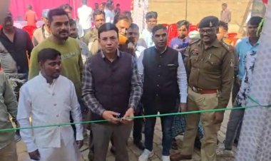 जहां से शुरू हुआ "ऑपरेशन शंखनाद" वहीं खुला "बबलू शंख ढाबा" एसएसपी बने पहले ग्राहक, चाय पीकर चुकाई कीमत