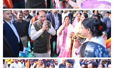 आज हुआ मुख्यमंत्री विष्णुदेव साय का जशपुर दौरा  सलियाटोली में आयोजित कार्यकर्ता सम्मेलन में शामिल हुए मुख्यमंत्री