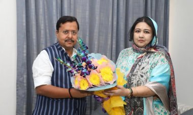 प्रियवंदा सिंह जूदेव ने भाजपा के राष्ट्रीय कार्यकारी अध्यक्ष नितिन नबीन को दी शुभकामनांए  दिल्ली मे उनके निवास पर की मुलाक़ात