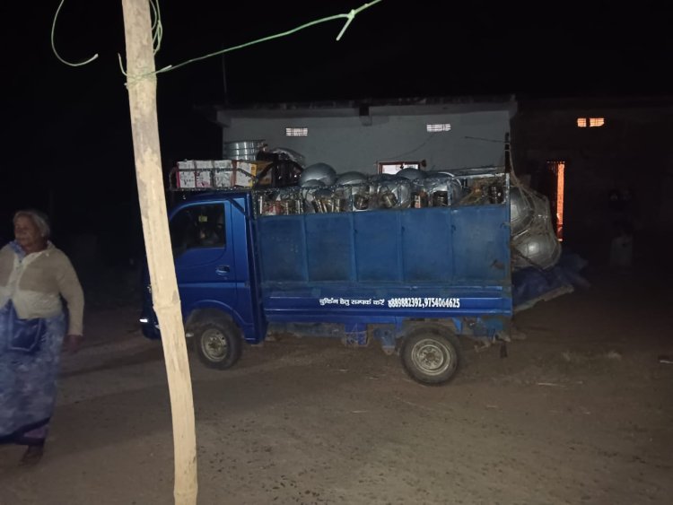 साप्ताहिक बाजार में दुकान लगाने वाले कारोबारी से 3 लाख की लूट  जिले के बगीचा थाना क्षेत्र में हुई घटना