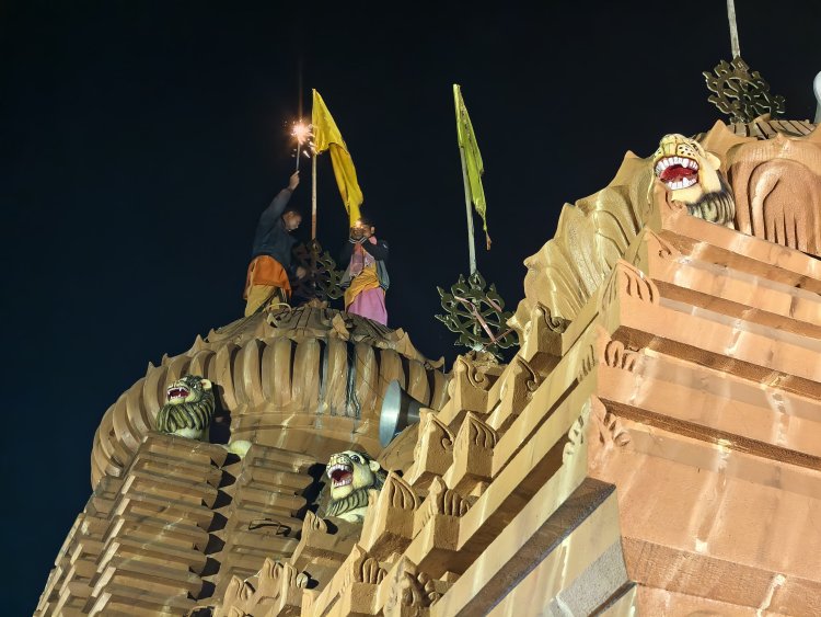 सरला एकादशी पर ऐतिहासिक श्री जगन्नाथ मंदिर दोकड़ा में दिव्य द्वीप प्रज्वलन का हुआ आयोजन