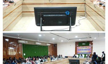 कलेक्टर रोहित व्यास ने यशस्वी जशपुर कार्यक्रम के तहत ली प्राचार्यों की समीक्षा बैठक  शासकीय कार्य में लापरवाही और अनुशासनहीनता बरतने पर कई प्राचार्यों को शो-काज नोटिस जारी