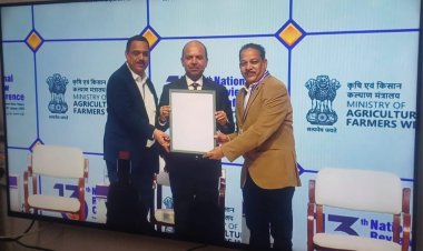 छत्तीसगढ़ को मिला देश का सर्वश्रेष्ठ राज्य का पुरस्कार  उद्यानिकी एवं कृषि विभाग को संयुक्त रूप से प्रथम पुरस्कार से किया गया सम्मानित