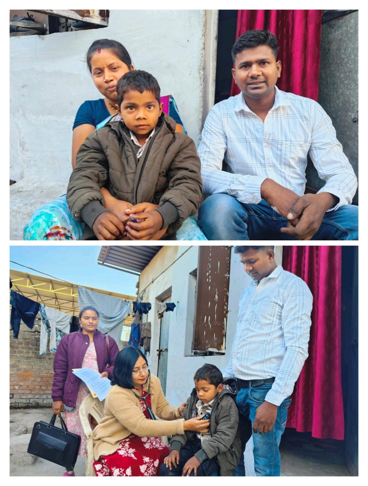 एक धड़कन, जिसने ज़िंदगी बदल दी,  प्रोजेक्ट धड़कन के तहत ईलाज से मिली अरमान को हृदय रोग से मुक्ति,  परिजनों ने मुख्यमंत्री विष्णुदेव साय का जताया आभार