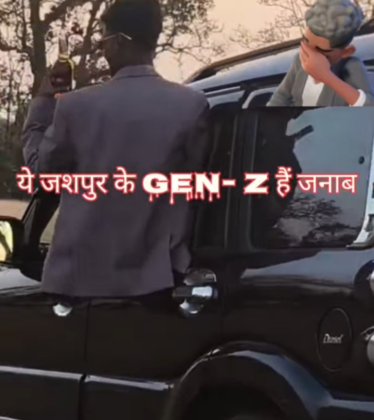 स्कॉर्पियो और बुलेट पर खतरनाक स्टंट: वायरल वीडियो के बाद जशपुर पुलिस की त्वरित कार्रवाई, वाहन जब्त