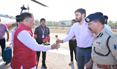 *गृह ग्राम बगिया पहुंचे, मुख्यमंत्री विष्णु साय का हुआ आत्मीय स्वागत*