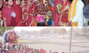 *मुख्यमंत्री निवास बगिया में श्री रामनवमी महायज्ञ का भव्य समापन, श्रद्धा और भक्ति के बीच माता प्रतिमा का विसर्जन, बड़ी संख्या में जुटे देवी संत समाज के लोग*