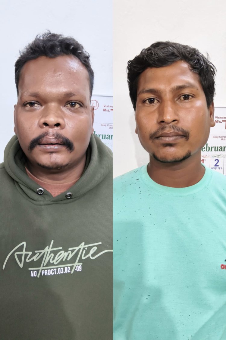 जशपुर बीच शहर में किराए के मकान से 24.840 किलो गांजा जब्त  तेलीटोली आइडिया टॉवर के पास घर में बिक्री के लिए रखा था गांजा