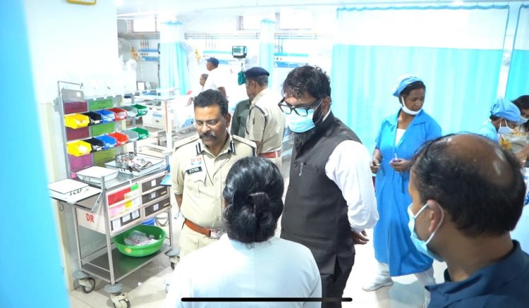 *करडेगा–दुलदुला मार्ग पर भीषण बस हादसा: 5 लोगों की मौत, कई घायल*   *मुख्यमंत्री ने हादसे पर जताया शोक घायलों के समुचित इलाज के दिए आदेश*