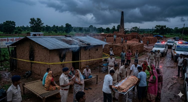 देखते-देखते मौसम बिगड़ा और अंधड़ तूफान के बीच बिजली गिरी, चपेट में आने से ईंट भट्ठे के मजदूर की हो गई मौत