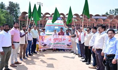 जशपुर में स्वास्थ्य सुविधाओं की विस्तार की दिशा में बड़ी पहल मुख्यमंत्री विष्णु देव साय के गृह जिले जशपुर जिले को मिलीं 23 नई संजीवनी 108 एम्बुलेंस