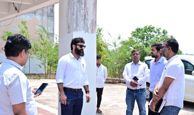 जशपुर मेडिकल कॉलेज का पॉलिटेक्निक कालेज भवन में होगा  वैकल्पिक व्यवस्था के तहत संचालन  कलेक्टर ने मरम्मत और निर्माण कार्यों का किया निरीक्षण