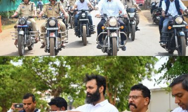 जशपुर में निकली हेलमेट जागरूकता बाइक रैली, 70 से अधिक जवान हुए शामिल  कलेक्टर व एसएसपी ने दिलाई शपथ, अब बिना हेलमेट चलने वालों पर होगी कार्रवाई  सोमवार से शासकीय कर्मचारियों के लिए हेलमेट अनिवार्य