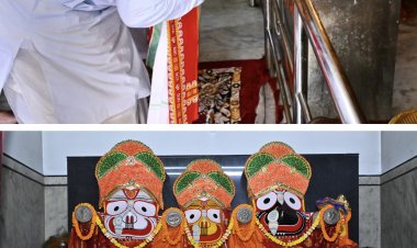 *मुख्यमंत्री विष्णुदेव साय हरिनाम संकीर्तन नामयज्ञ में हुए शामिल*  *श्री जगन्नाथ मंदिर में की पूजा-अर्चना, प्रदेशवासियों की सुख-समृद्धि और खुशहाली की कामना*  लोक सीजी न्यूज/ रायपुर 10 मई 2026/