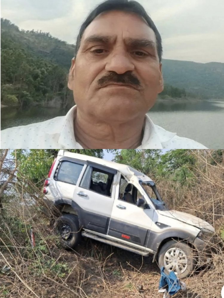 तेज रफ्तार स्कॉर्पियो ने भाजपा नेता की बाइक को मारी टक्कर, मौत