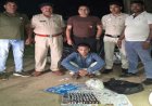 *सरना मैदान में 2 लाख के नशीले इंजेक्शन के साथ युवक गिरफ्तार* *स्कूटी में ग्राहक का कर रहा था इंतजार, पिट्ठू बैग में रखे थे 200 नशीले इंजेक्शन*