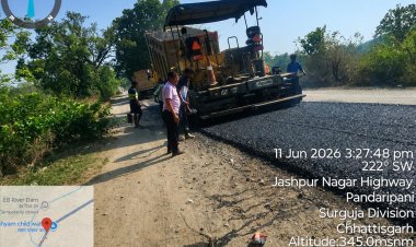 *एक दशक का इंतजार खत्म: कुनकुरी - पत्थलगांव एनएच सड़क निर्माण का रास्ता साफ, मेसर्स विनोद जैन कंस्ट्रक्शन को मिला ठेका*