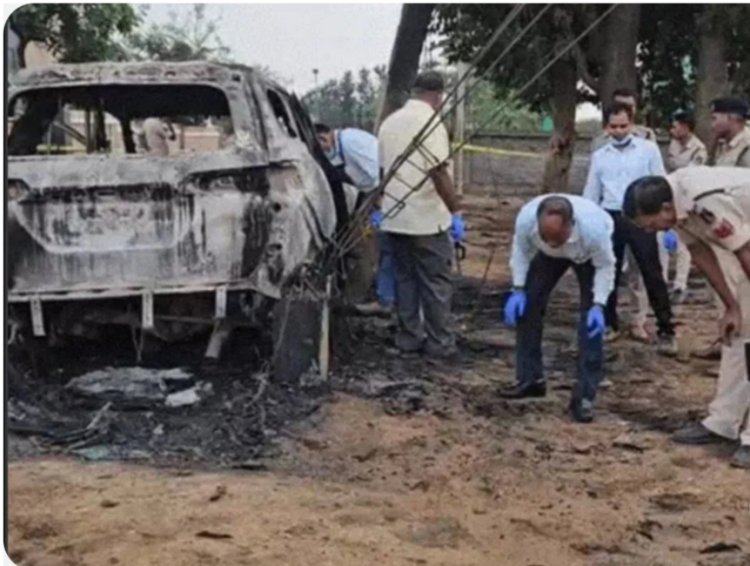 *कोरिया ट्रिपल मर्डर केस: भाजपा नेता समेत 3 की मौत, इलाके में सनसनी*  *कार में जिंदा जलाया, फरसे से हमला; 4 आरोपी गिरफ्तार, परिजनों ने सीबीआई जांच की मांग उठाई*